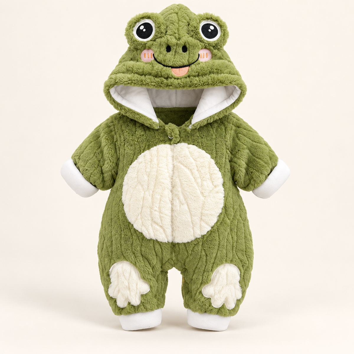 Green Frog romper