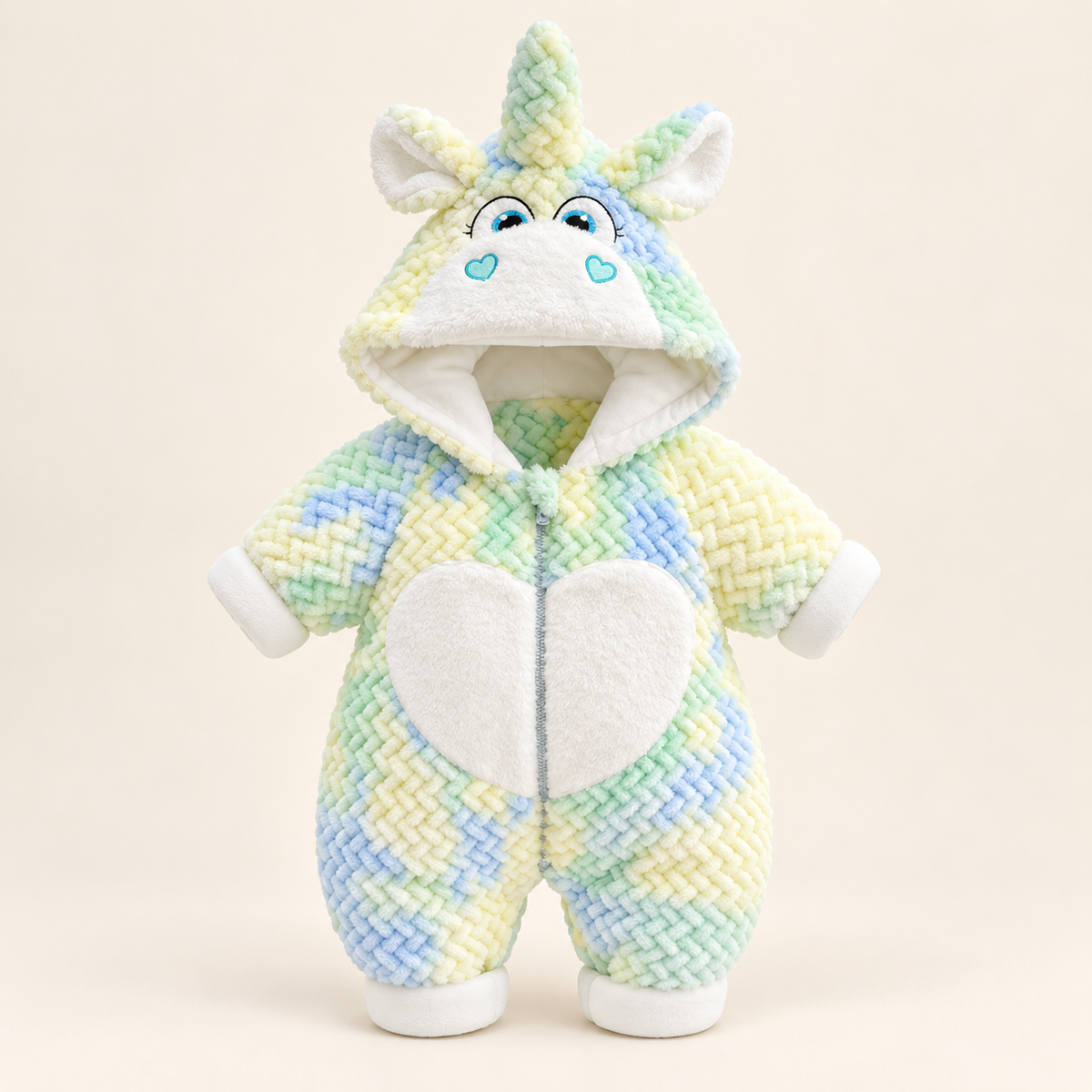 Blue Unicorn romper
