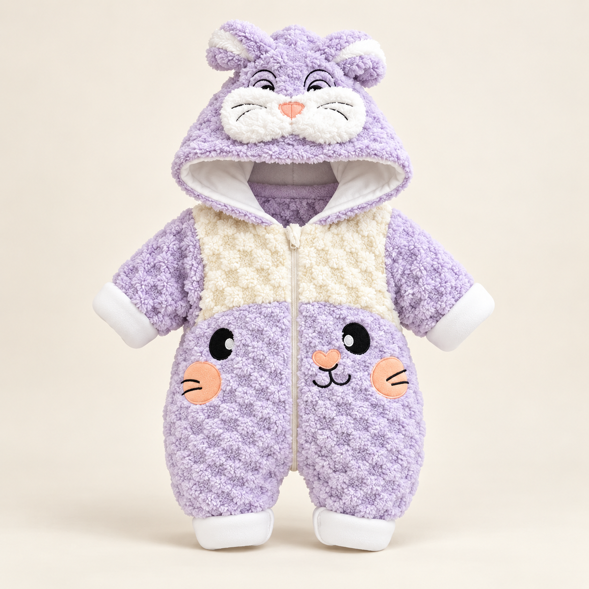 Lavender Bunny romper